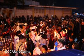 Los Agüizotes se toman las calles y avenidas de Masaya 