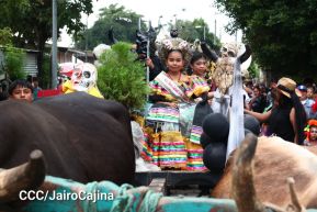 Los Agüizotes se toman las calles y avenidas de Masaya 