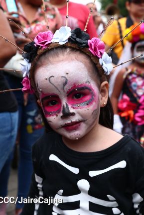 Los Agüizotes se toman las calles y avenidas de Masaya 