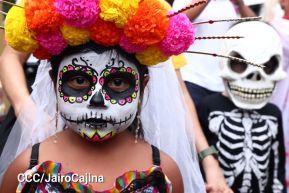 Los Agüizotes se toman las calles y avenidas de Masaya 