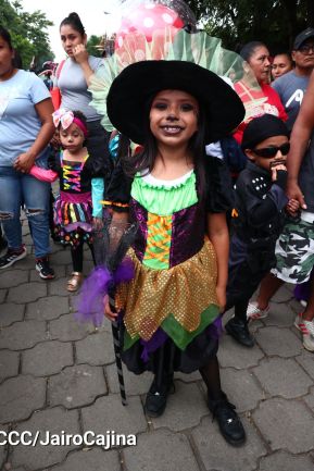 Los Agüizotes se toman las calles y avenidas de Masaya 