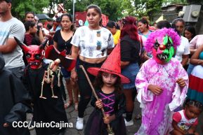 Los Agüizotes se toman las calles y avenidas de Masaya 