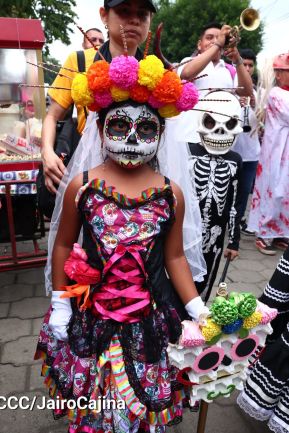Los Agüizotes se toman las calles y avenidas de Masaya 
