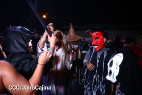 Los Agüizotes se toman las calles y avenidas de Masaya 