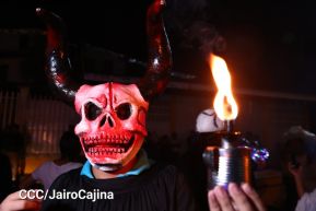 Los Agüizotes se toman las calles y avenidas de Masaya 