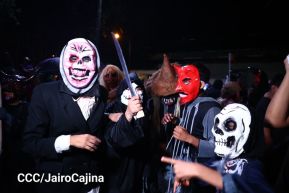 Los Agüizotes se toman las calles y avenidas de Masaya 