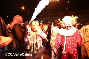 Los Agüizotes se toman las calles y avenidas de Masaya 