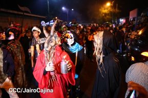 Los Agüizotes se toman las calles y avenidas de Masaya 