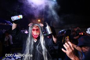 Los Agüizotes se toman las calles y avenidas de Masaya 