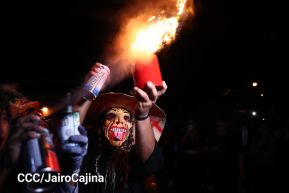 Los Agüizotes se toman las calles y avenidas de Masaya 