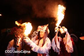 Los Agüizotes se toman las calles y avenidas de Masaya 