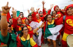 Brasil 2014: Seguidores de Brasil y México esperan encuentro