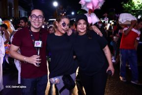 Los Agüizotes se toman las calles y avenidas de Masaya 