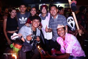 Los Agüizotes se toman las calles y avenidas de Masaya 