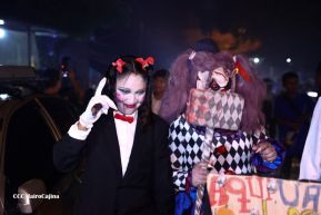 Los Agüizotes se toman las calles y avenidas de Masaya 