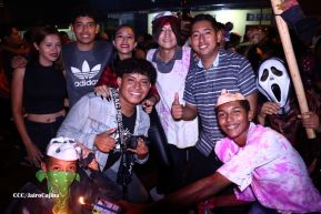 Los Agüizotes se toman las calles y avenidas de Masaya 