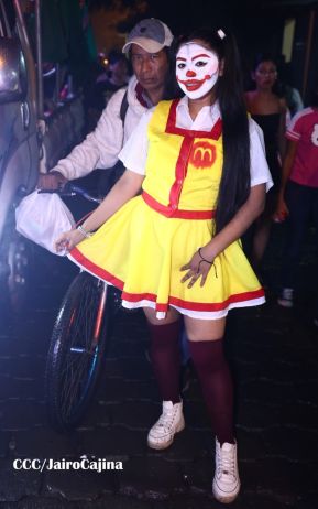 Los Agüizotes se toman las calles y avenidas de Masaya 