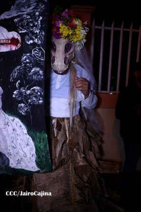 Los Agüizotes se toman las calles y avenidas de Masaya 