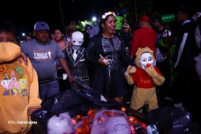 Los Agüizotes se toman las calles y avenidas de Masaya 