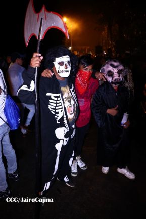 Los Agüizotes se toman las calles y avenidas de Masaya 