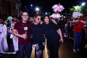 Los Agüizotes se toman las calles y avenidas de Masaya 