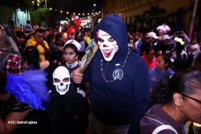 Los Agüizotes se toman las calles y avenidas de Masaya 