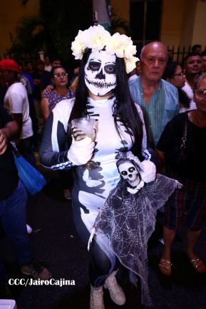 Los Agüizotes se toman las calles y avenidas de Masaya 