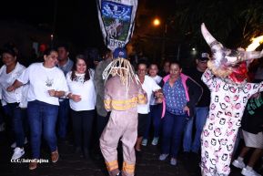 Los Agüizotes se toman las calles y avenidas de Masaya 