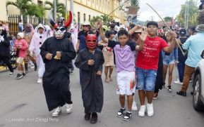 Cultura Nacional: Familias de Masaya participan del Tradicional Torovenado de Monimbó