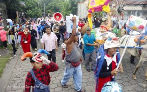 Cultura Nacional: Familias de Masaya participan del Tradicional Torovenado de Monimbó
