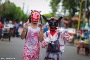 Cultura Nacional: Familias de Masaya participan del Tradicional Torovenado de Monimbó