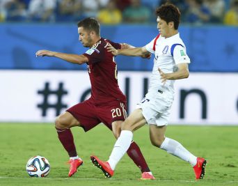 Brasil 2014: Rusia VS. Corea del Sur