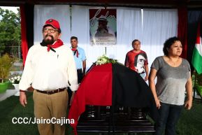 Nicaragua rinde homenaje al Guerrillero del Arte, hermano Pedro Pablo Martínez Téllez "El Guadalupano"