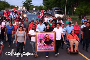 Nicaragua rinde homenaje al Guerrillero del Arte, hermano Pedro Pablo Martínez Téllez "El Guadalupano"