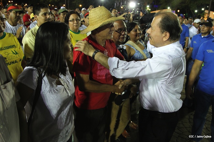 Daniel y Rosario celebran junto al pueblo el Día Internacional de los Trabajadores