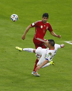 Brasil 2014: España Vs. Chile