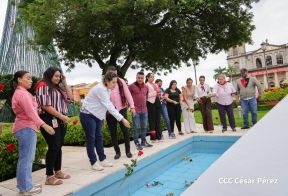 Nicaragüenses rinden homenaje al Comandante Carlos Fonseca a 48 años de su tránsito a la inmortalidad
