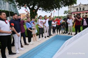 Nicaragüenses rinden homenaje al Comandante Carlos Fonseca a 48 años de su tránsito a la inmortalidad