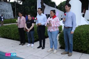 Nicaragüenses rinden homenaje al Comandante Carlos Fonseca a 48 años de su tránsito a la inmortalidad