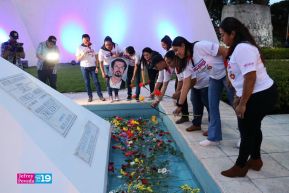 Nicaragüenses rinden homenaje al Comandante Carlos Fonseca a 48 años de su tránsito a la inmortalidad