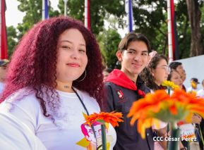 Nicaragüenses rinden homenaje al Comandante Carlos Fonseca a 48 años de su tránsito a la inmortalidad