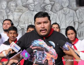 Nicaragüenses rinden homenaje al Comandante Carlos Fonseca a 48 años de su tránsito a la inmortalidad