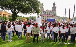 Nicaragüenses rinden homenaje al Comandante Carlos Fonseca a 48 años de su tránsito a la inmortalidad