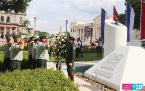 Nicaragüenses rinden homenaje al Comandante Carlos Fonseca a 48 años de su tránsito a la inmortalidad