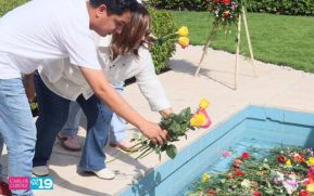 Nicaragüenses rinden homenaje al Comandante Carlos Fonseca a 48 años de su tránsito a la inmortalidad