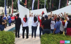 Nicaragüenses rinden homenaje al Comandante Carlos Fonseca a 48 años de su tránsito a la inmortalidad