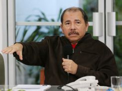 Presidente Daniel y Compañera Rosario se reúnen con directivos AMCHAM