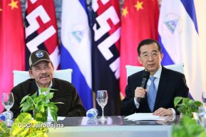 Comandante Daniel y Compañera Rosario en la XVIII Cumbre Empresarial China - Latinoamérica y el Caribe