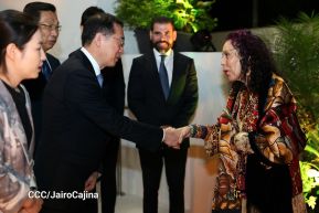 Comandante Daniel y Compañera Rosario en la XVIII Cumbre Empresarial China - Latinoamérica y el Caribe