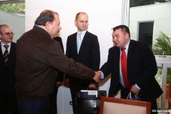 Presidente Daniel se reúne con Canciller de Bielorrusia